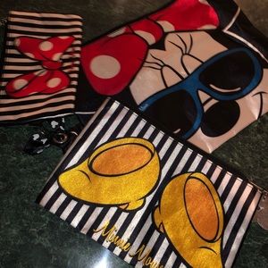 Minnie Mouse Cosmetic bags